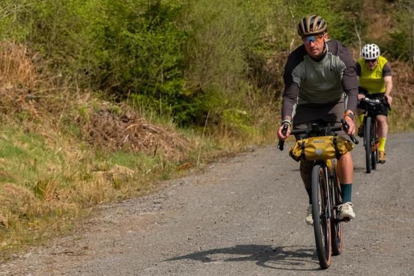 Touring bike through water